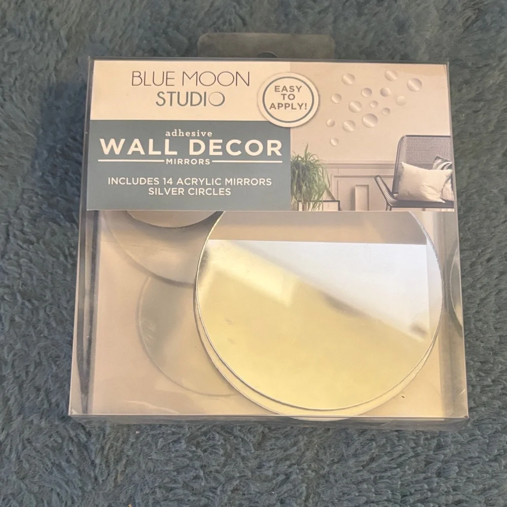 Blue Moon Studio Silver Wall Decor Mirrors